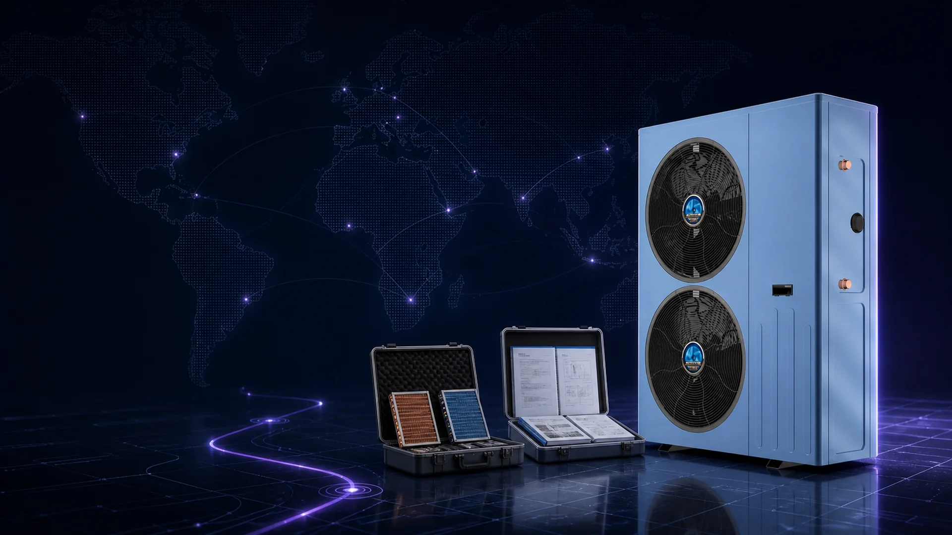 WOGON global distributor and OEM partnership visualization