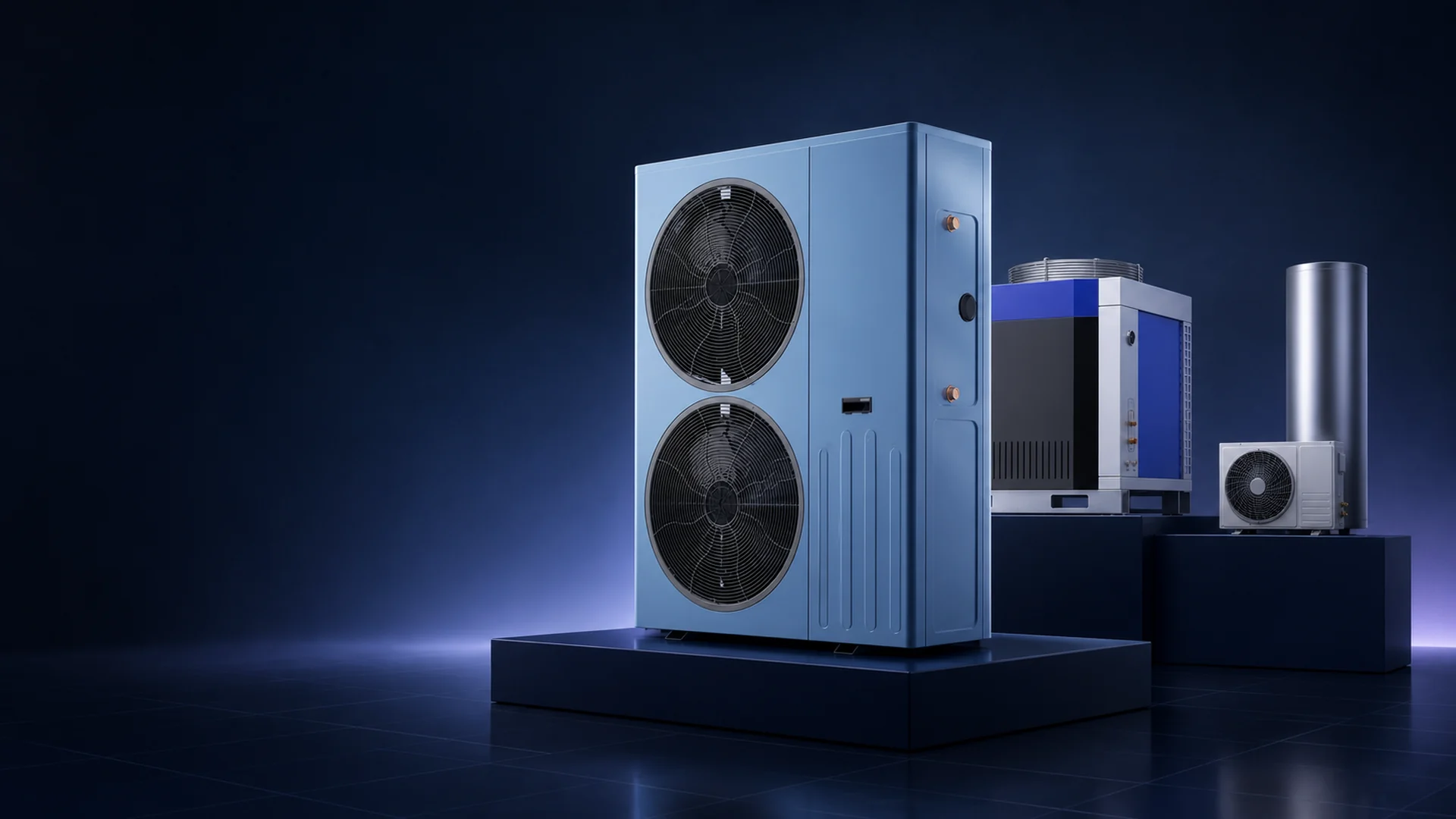WOGON inverter heating, cooling and hot-water platform visualization